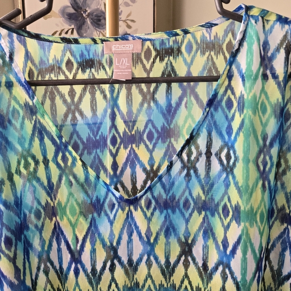 Chicos Kimono sz L/XL - Picture 2 of 4